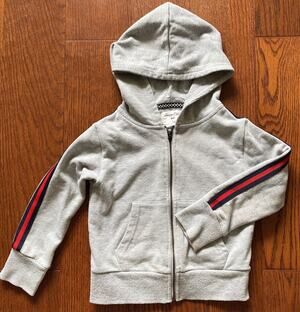 Sovereign Code Zip-up Boys Sweater, Size 4, Gray